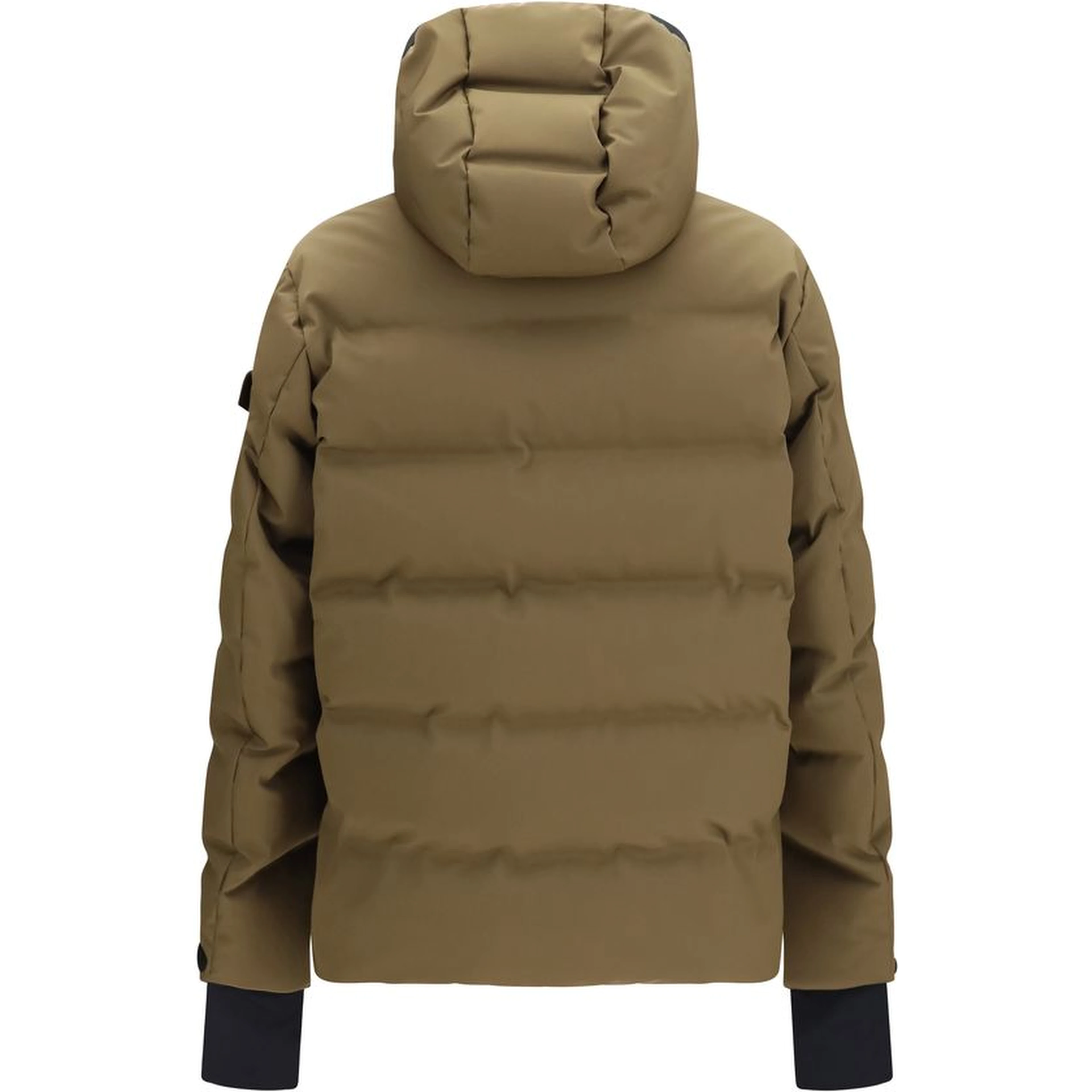 Brown Goose Down Full-Length Jacket