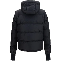Black Goose Down Shell Jacket