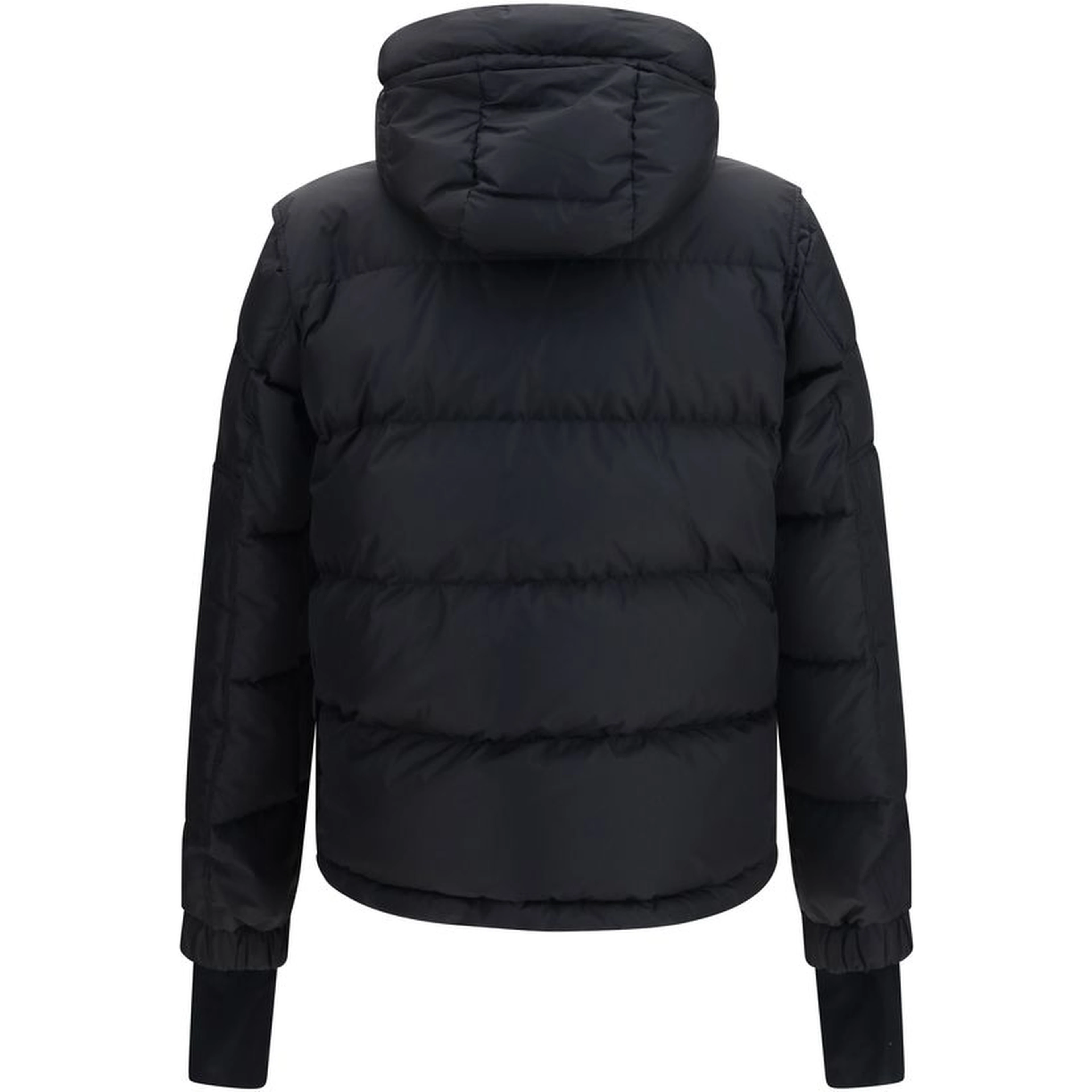 Black Goose Down Shell Jacket