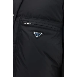 Black Goose Down Full-Length Jacket
