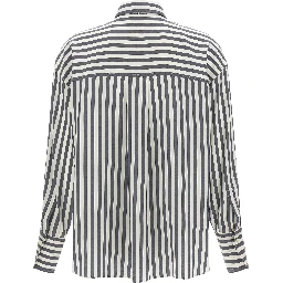 Gray Silk Blouse