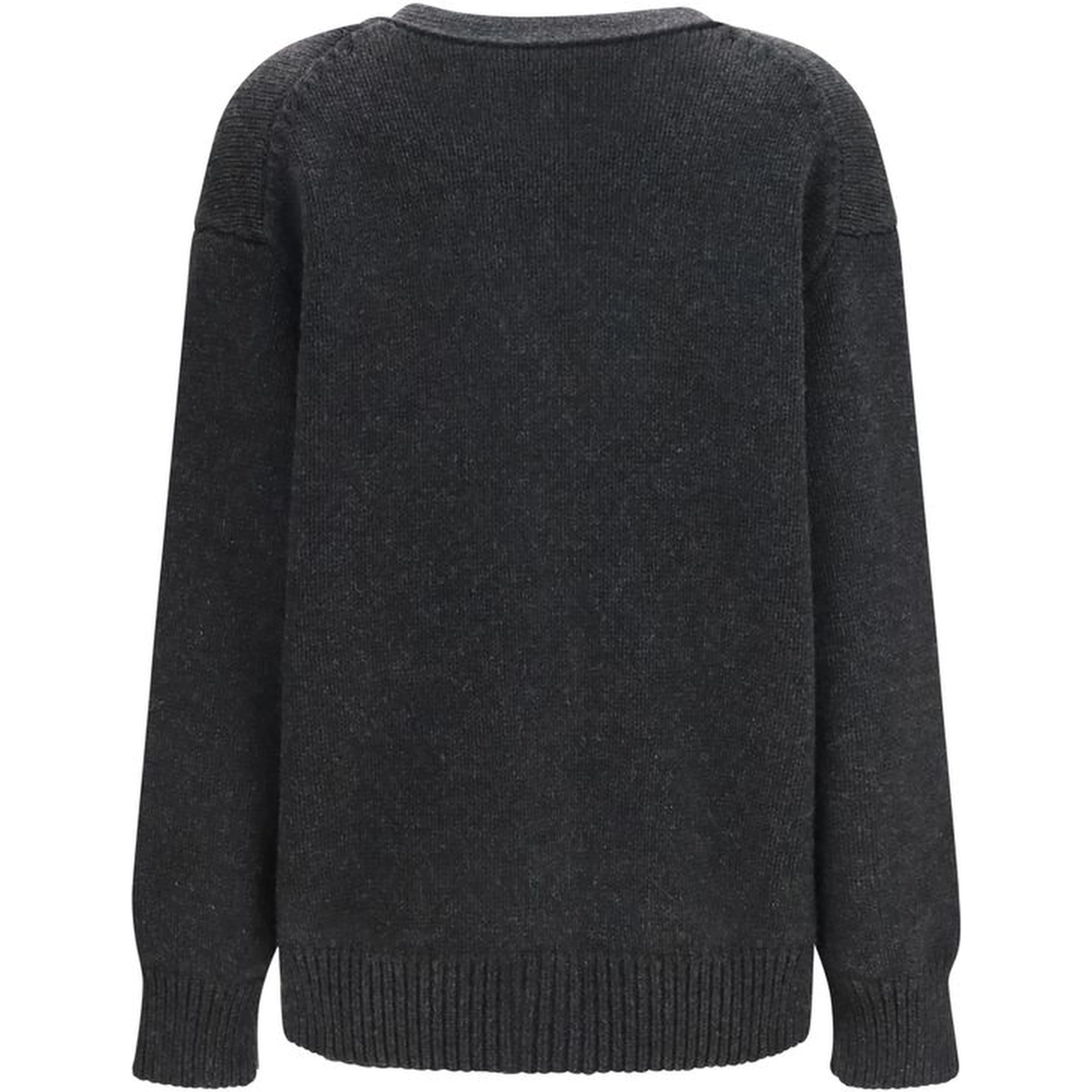 Gray Cashmere Cardigan