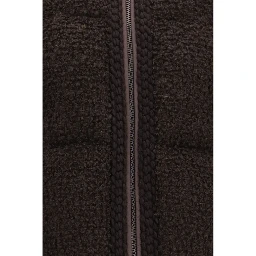Brown Wool Oves Aries Full-Length Jacket