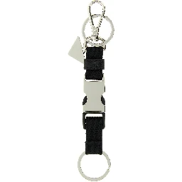 Black Stainless Steel Keychain