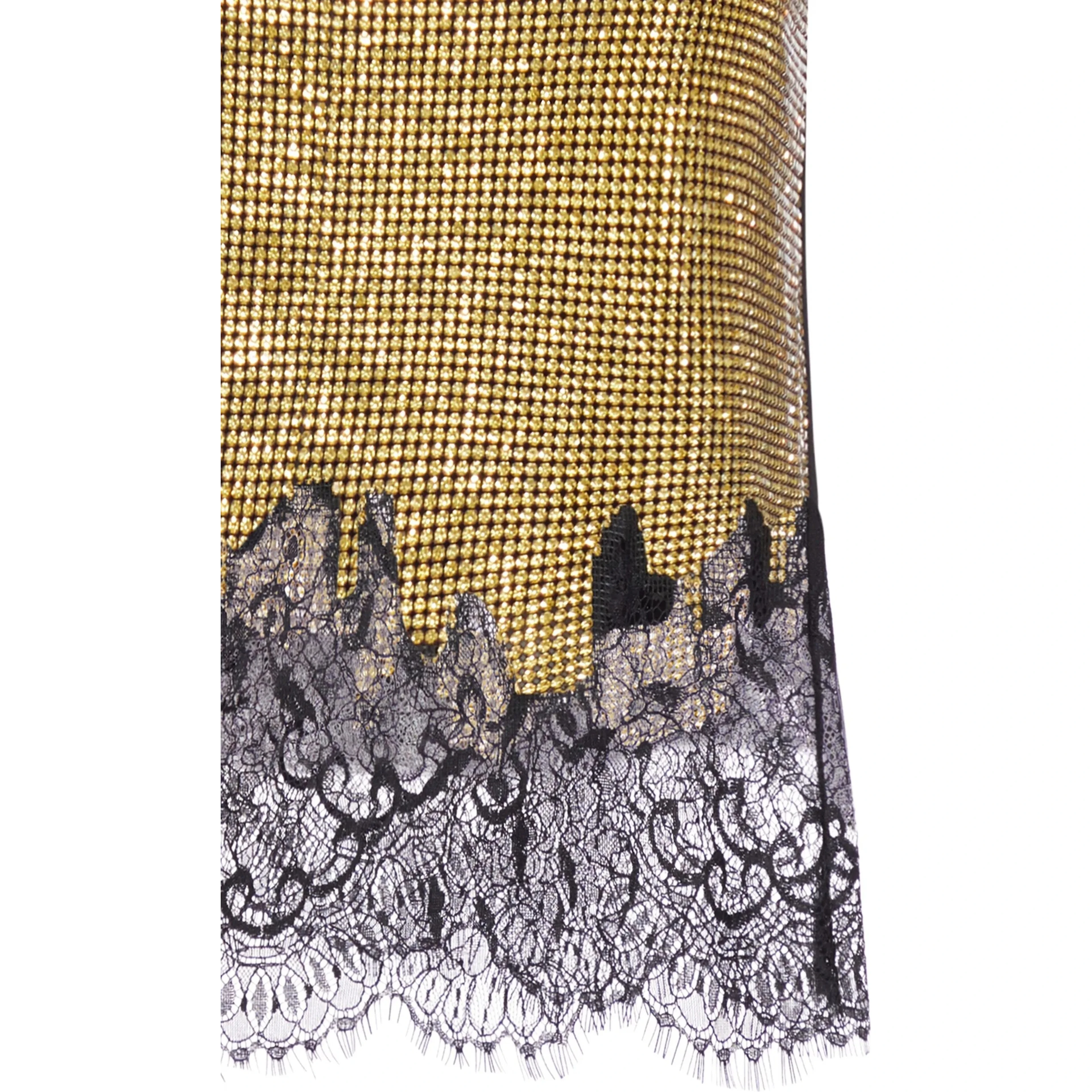 Tank top with sequins