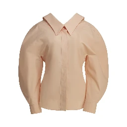 "Cut-Out" casual shirt