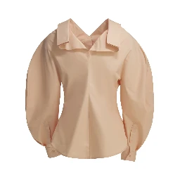 "Cut-Out" casual shirt