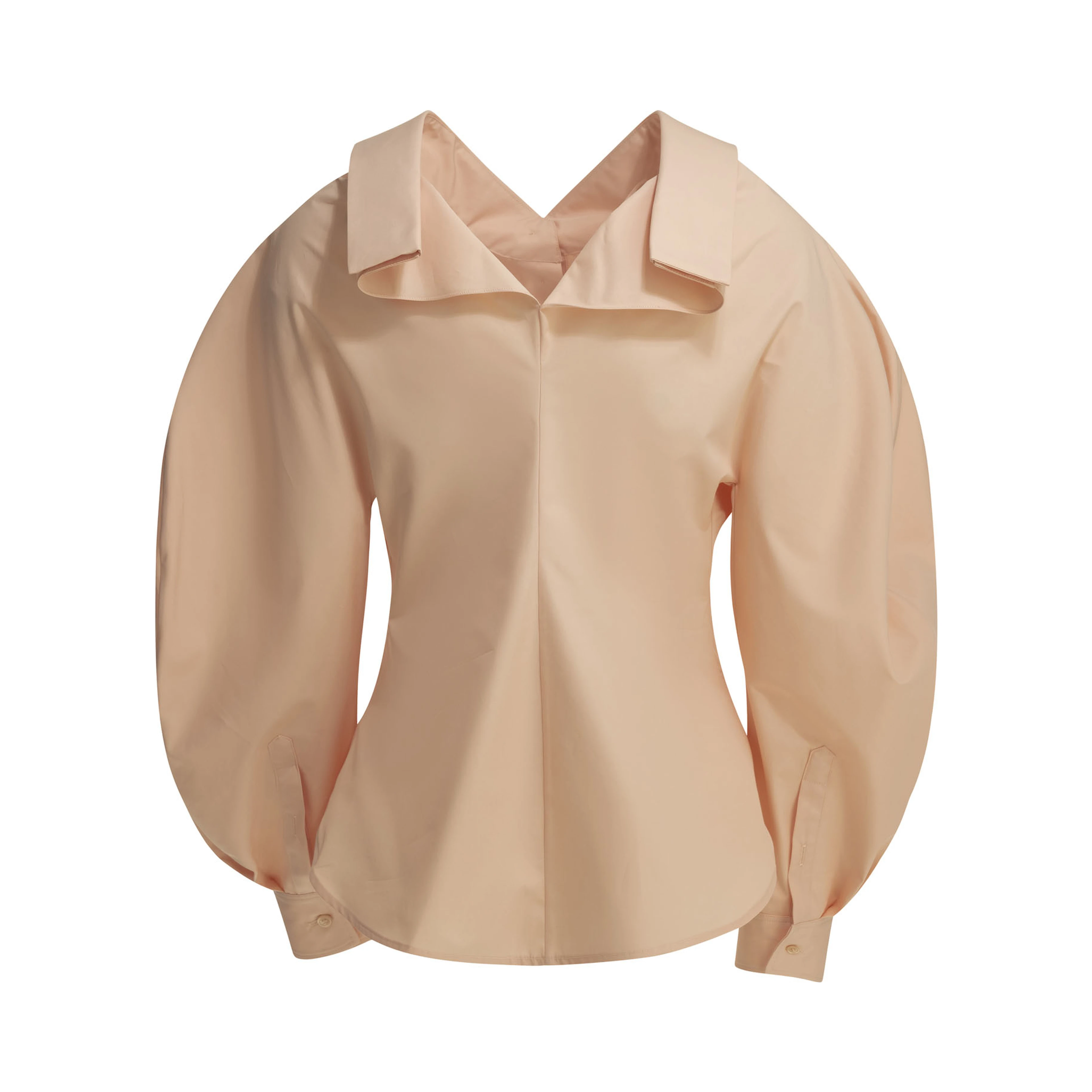 "Cut-Out" casual shirt
