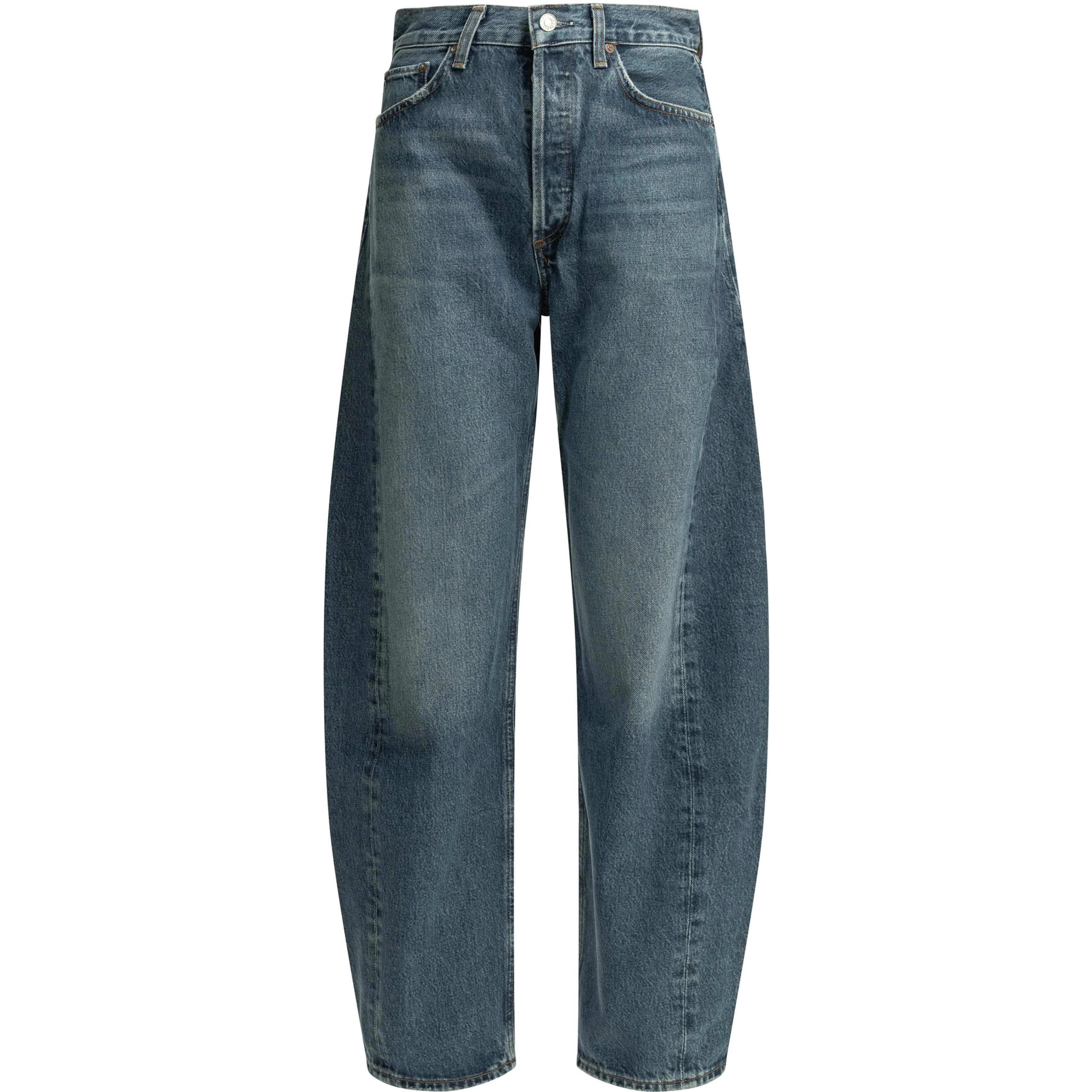 "Luna Pieced" Wide-Leg Jeans