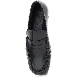 Loafers AVEN with high-quality leather and black rubber sole for women