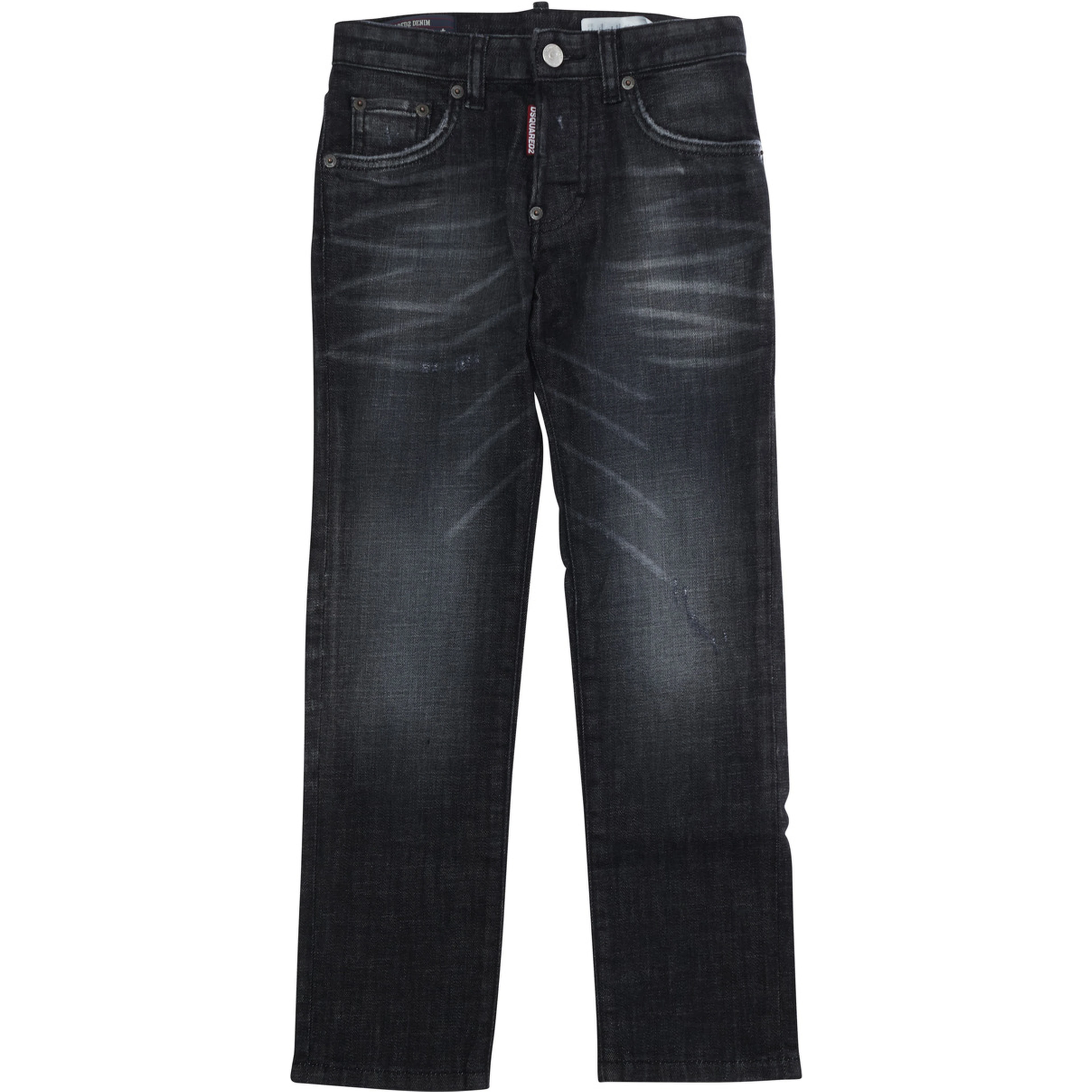 UNISEX STANISLAV JEAN with elastane and black cotton unisex