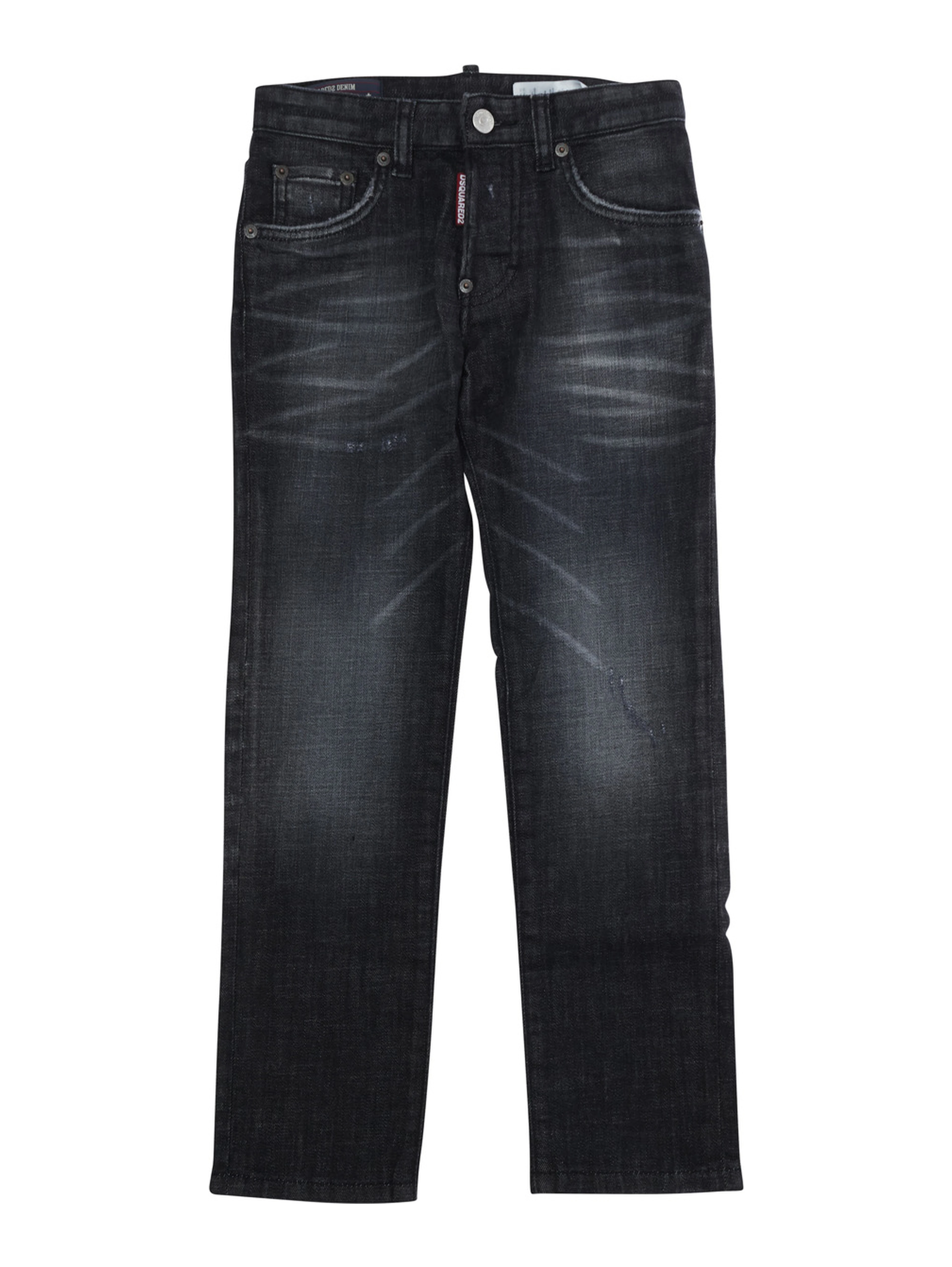 UNISEX STANISLAV JEAN with elastane and black cotton unisex