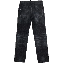 UNISEX STANISLAV JEAN with elastane and black cotton unisex