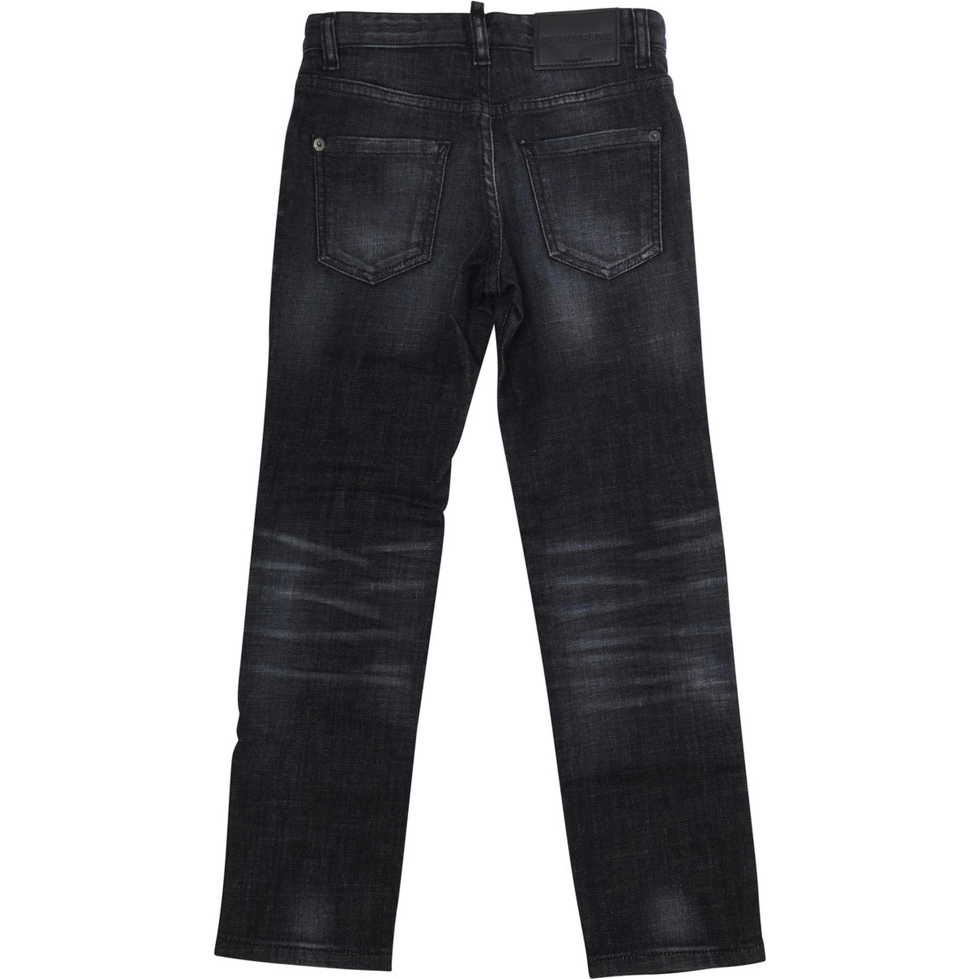 UNISEX STANISLAV JEAN with elastane and black cotton unisex