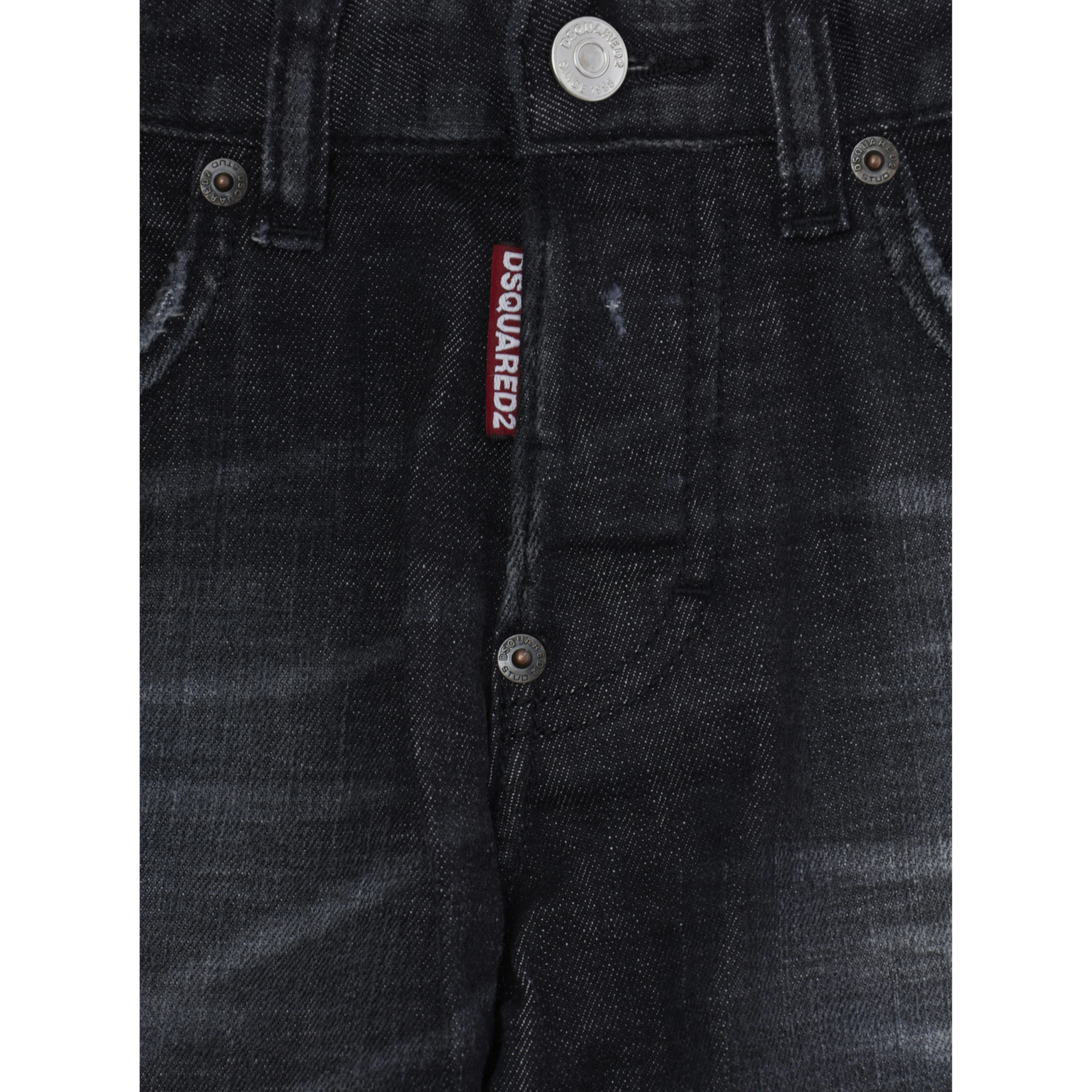 UNISEX STANISLAV JEAN with elastane and black cotton unisex