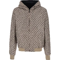 COTTON COMPACT ESTERNO GG BEIGE ALLOVER INTERNO
