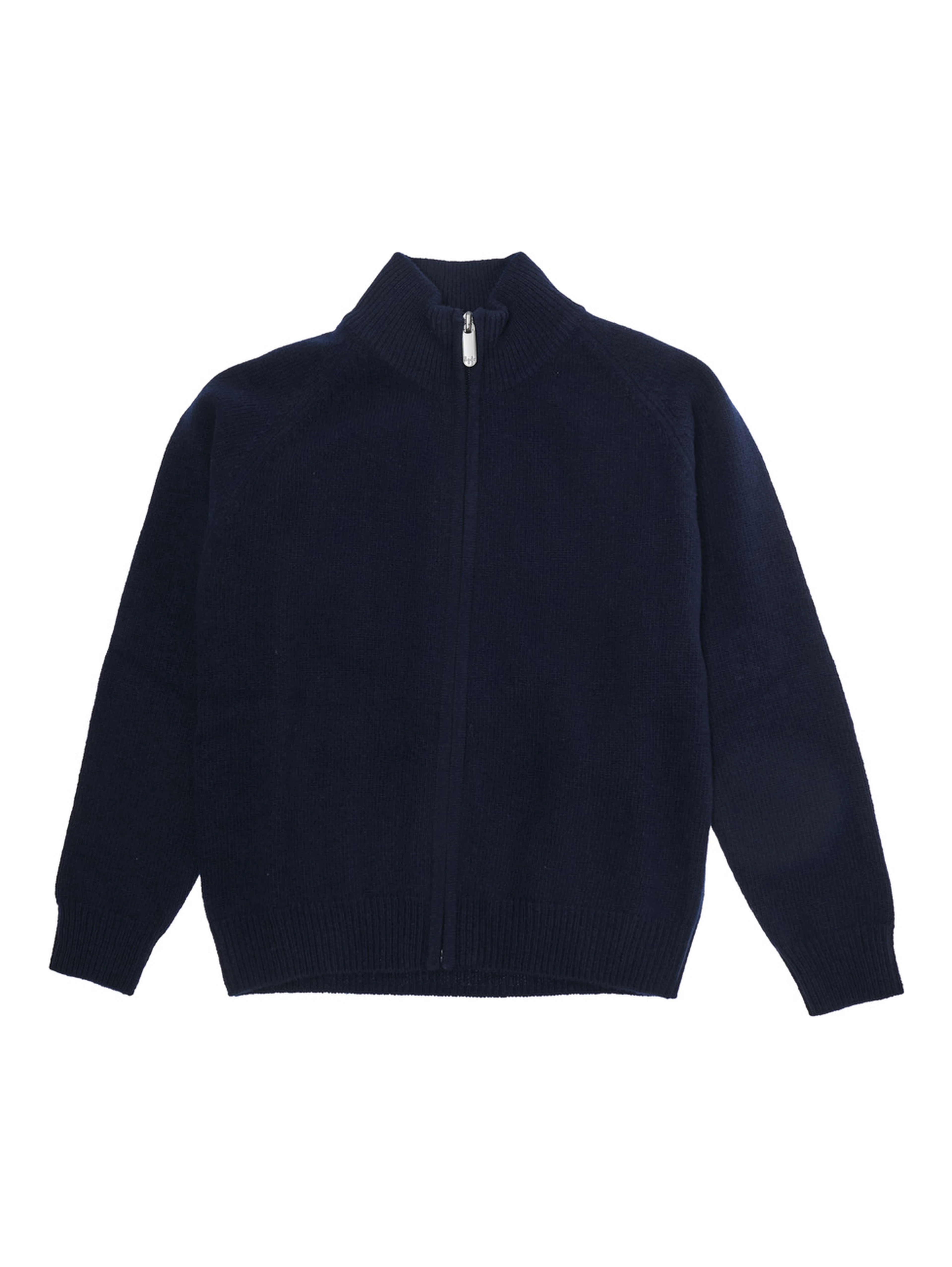 GOLFINO with turtleneck and long sleeves in Blue Fabric for Boy