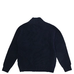 GOLFINO with turtleneck and long sleeves in Blue Fabric for Boy