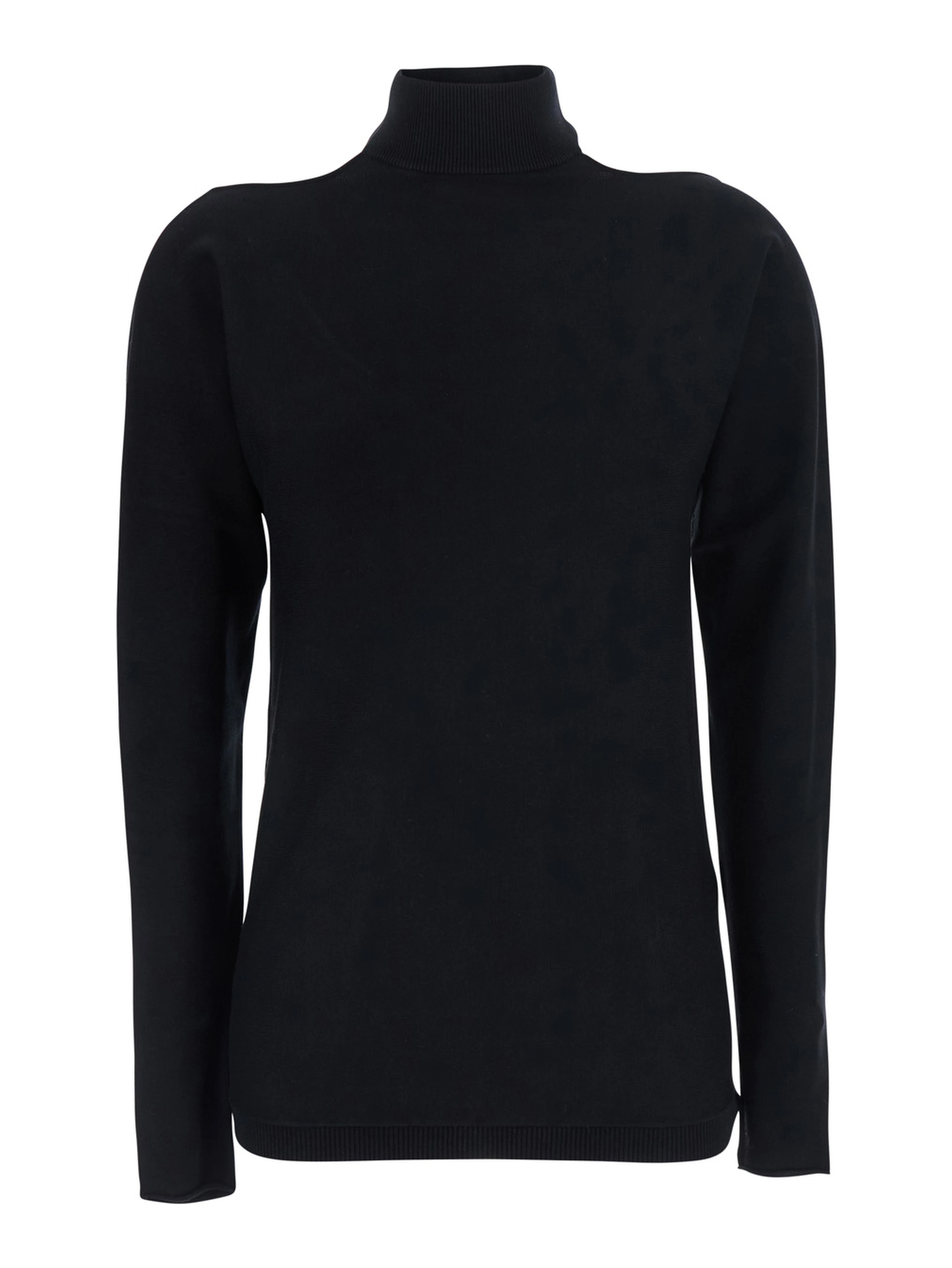 Sweater with cutout details in Black and women