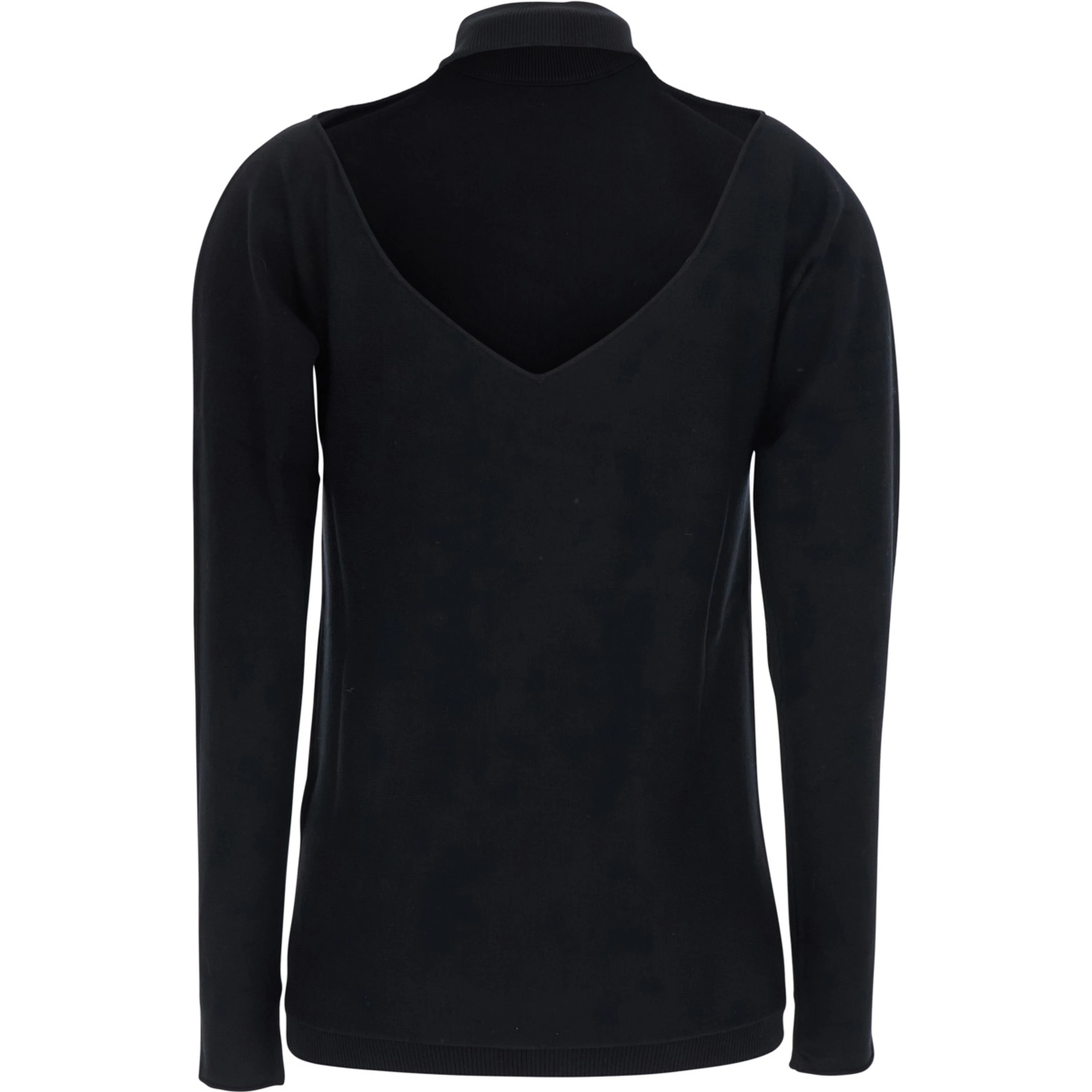 Sweater with cutout details in Black and women