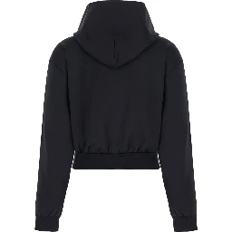 ZIP SWEAT COTTON STRETCH JERSEY