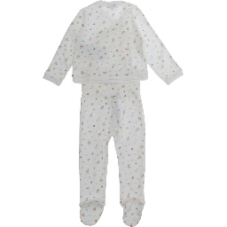 Suit with jacket and pants in Tech Fabric white for Boy