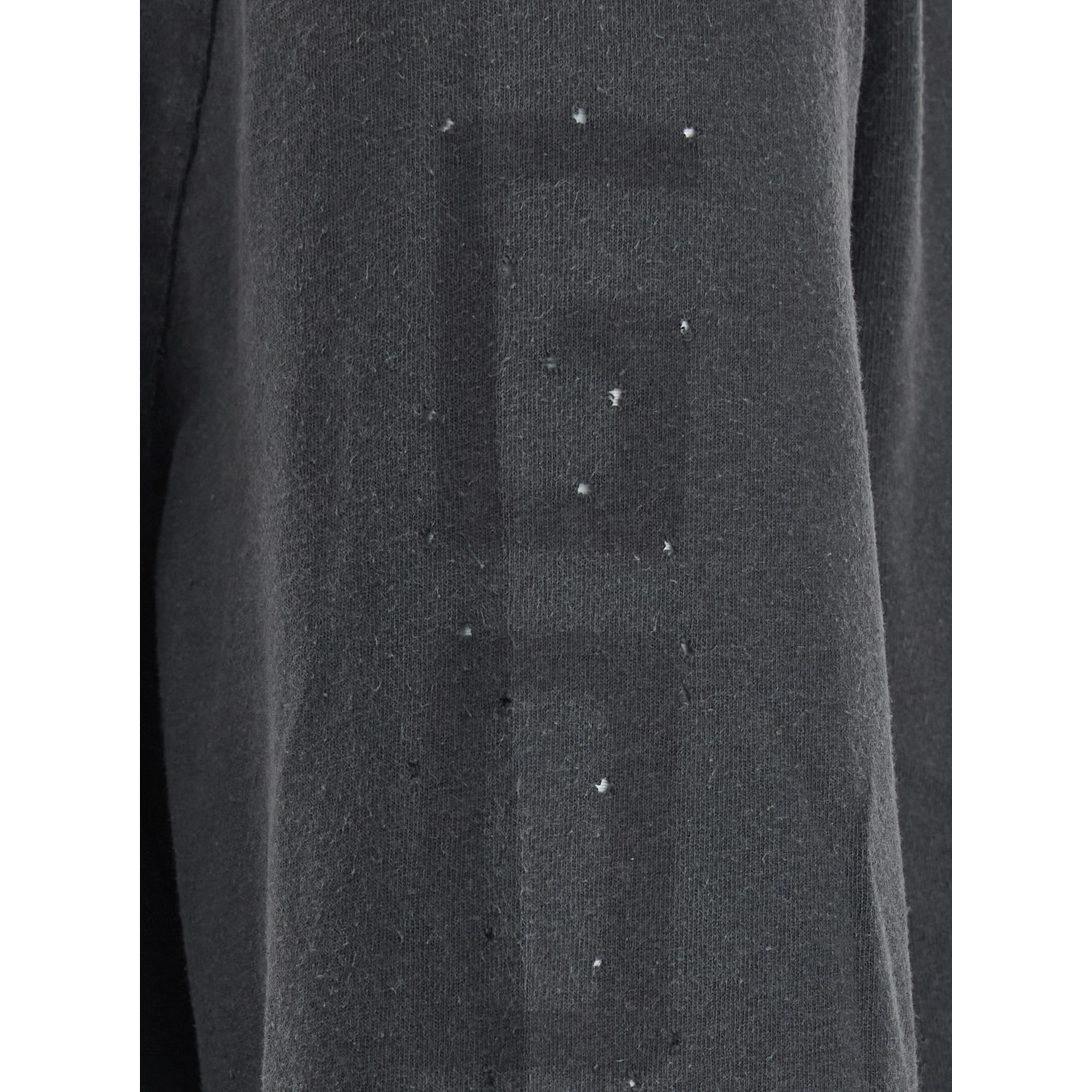 Long Sleeve T-shirt with long sleeves and round neck in COTTON Gray man