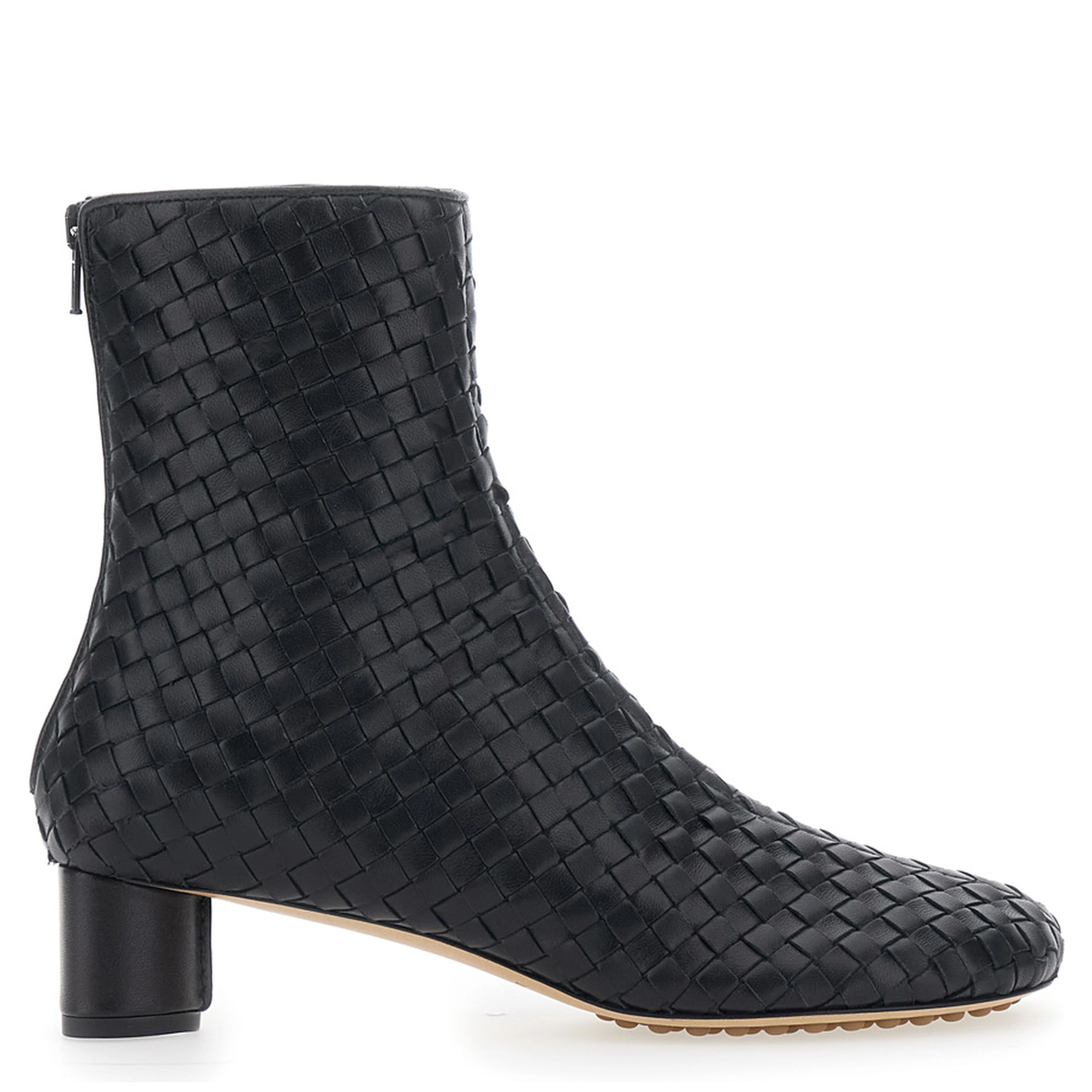 CHERRY KITTEN ZIPPED ANKLE BOOT