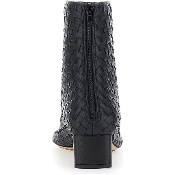 CHERRY KITTEN ZIPPED ANKLE BOOT