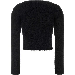 BOUCLETTE KNIT DOUBLE BREASTED JACKET