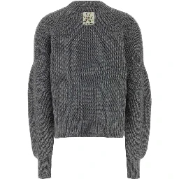 BOW KNIT RN SWEATER