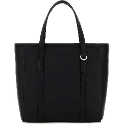 MCM TONI LTHR SHOPPER MNI BK