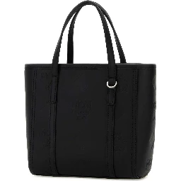 MCM TONI LTHR SHOPPER MNI BK