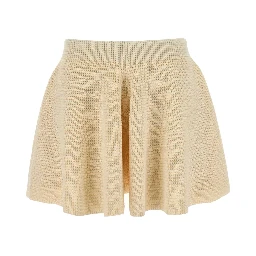 SHORTS WAFFLE GODETS