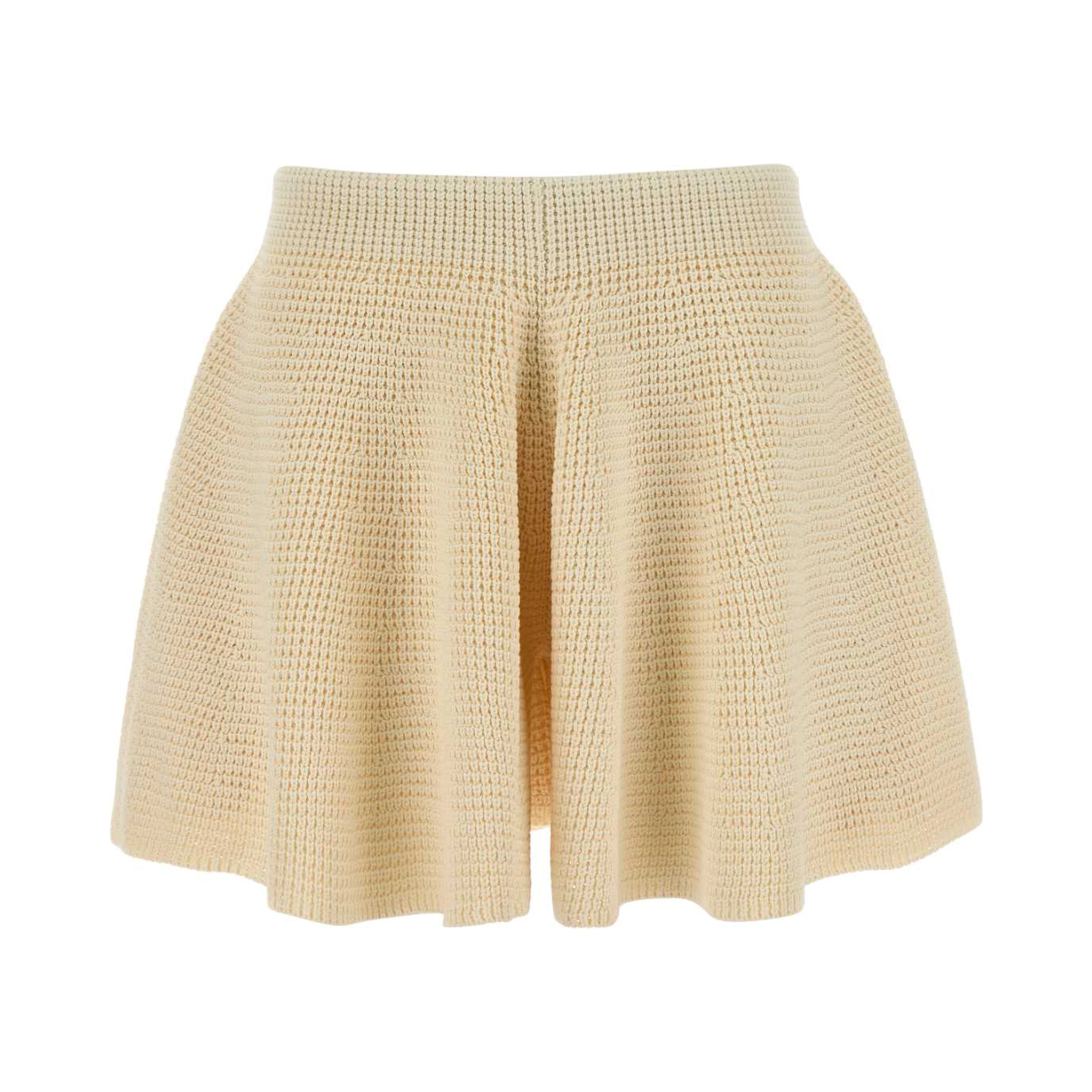 SHORTS WAFFLE GODETS