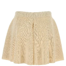 SHORTS WAFFLE GODETS