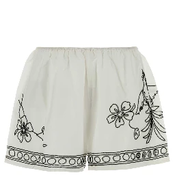 BEADED COCKATOO TAP SHORTS