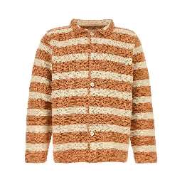 SHERBET CROCHET LONG SLEEVE SHIRT