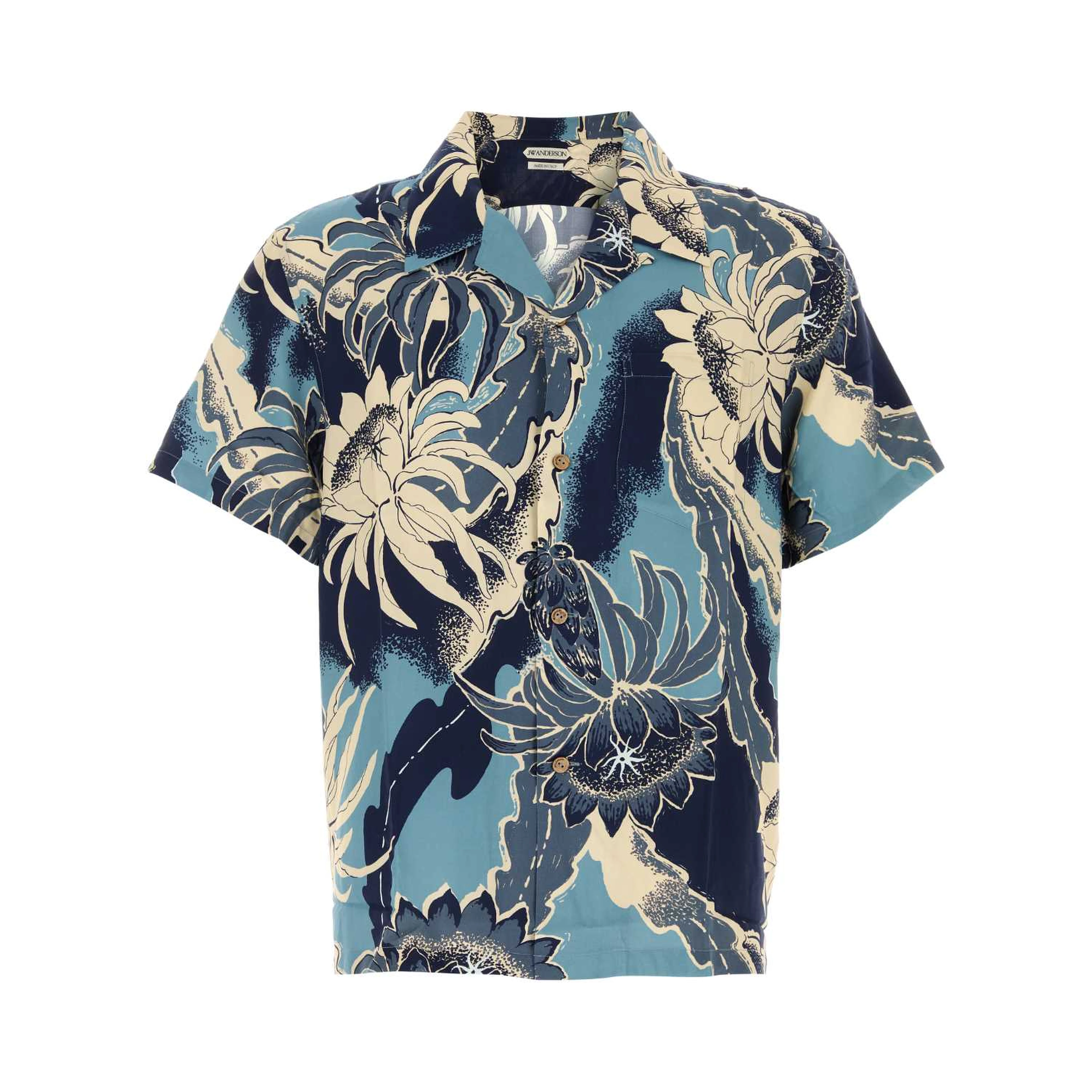 CAMP COLLAR S/S SHIRT