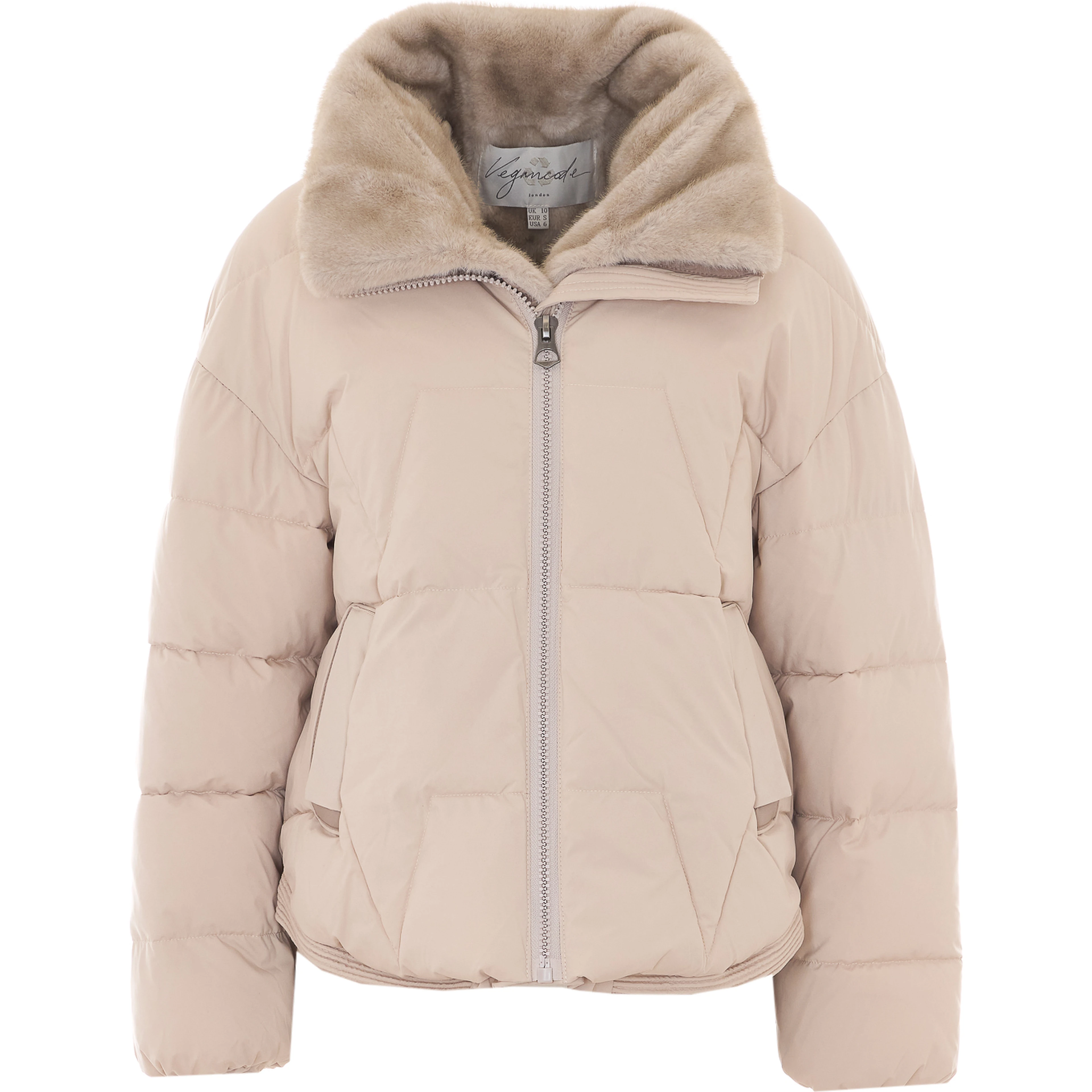 VEGANCODE Coats Beige