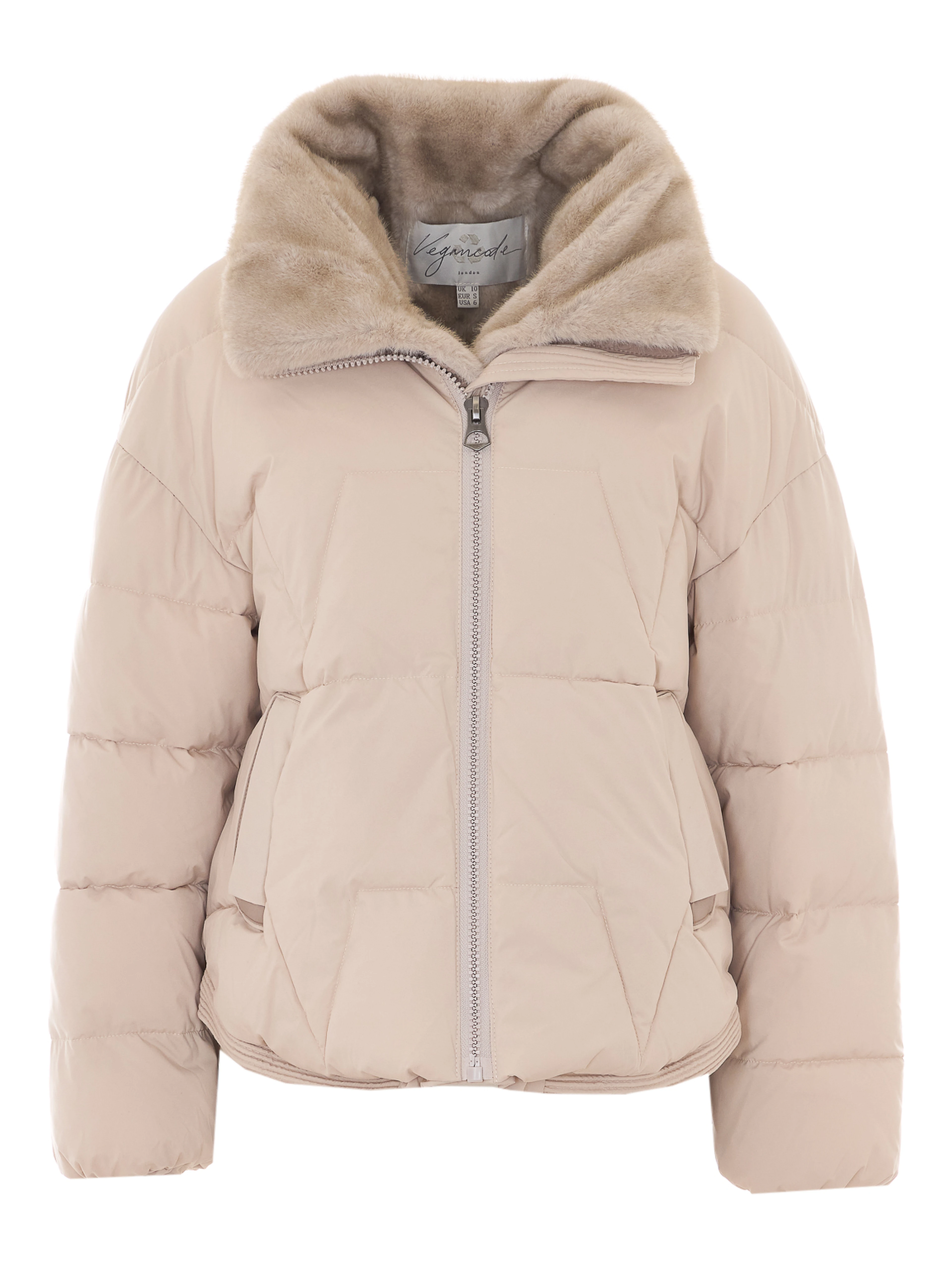 VEGANCODE Coats Beige