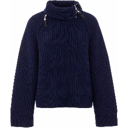 GANNI Sweaters Blue