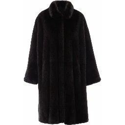 Yves Salomon Coats Black