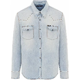 Amiri  Shirts Blue