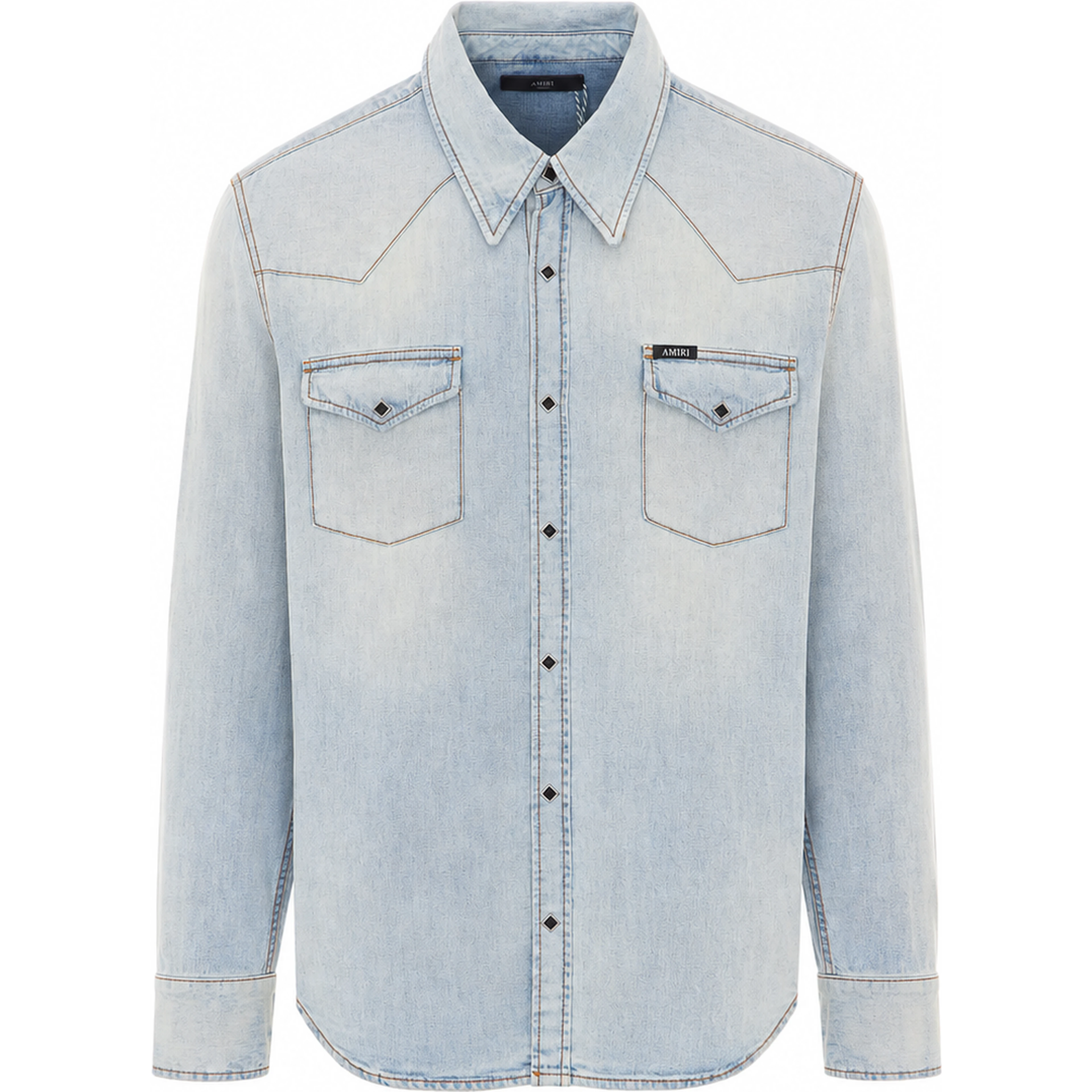 Amiri  Shirts Blue