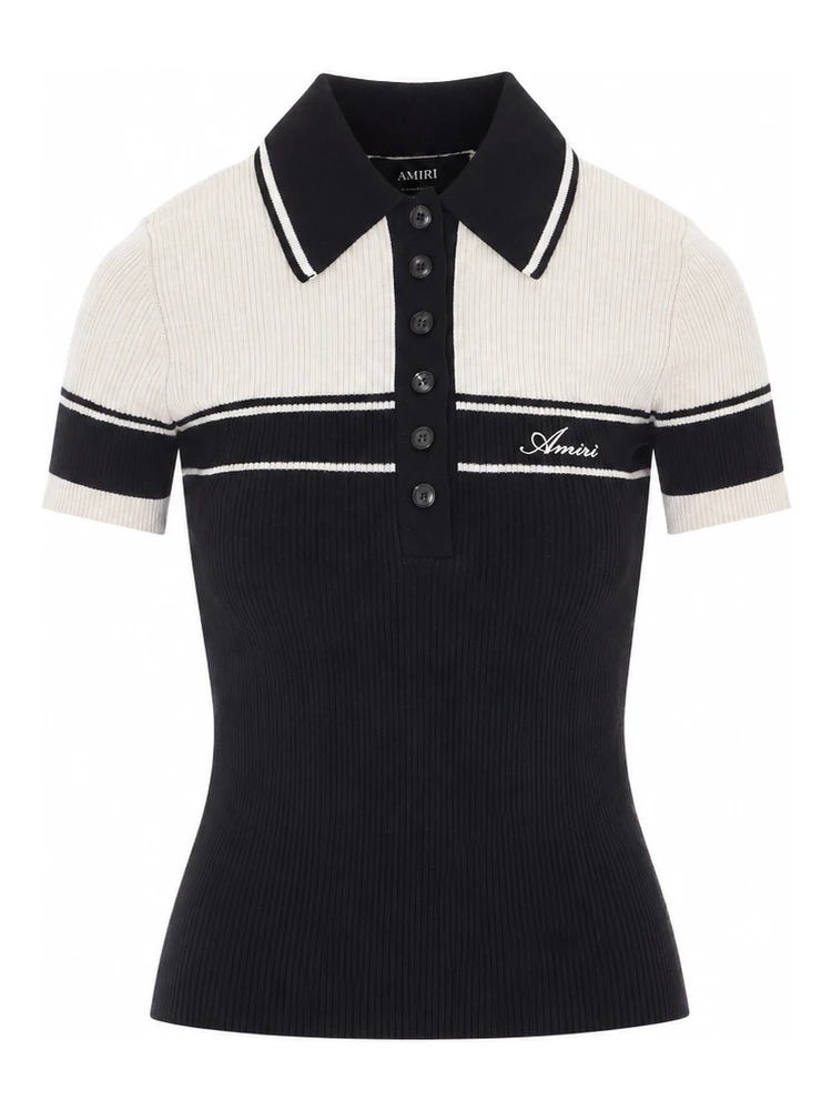 Amiri  T-shirts and Polos Black