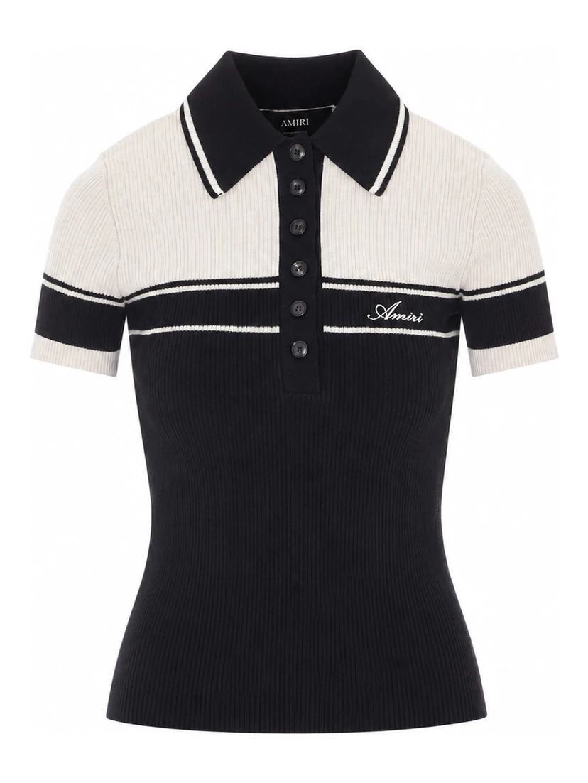 Amiri  T-shirts and Polos Black