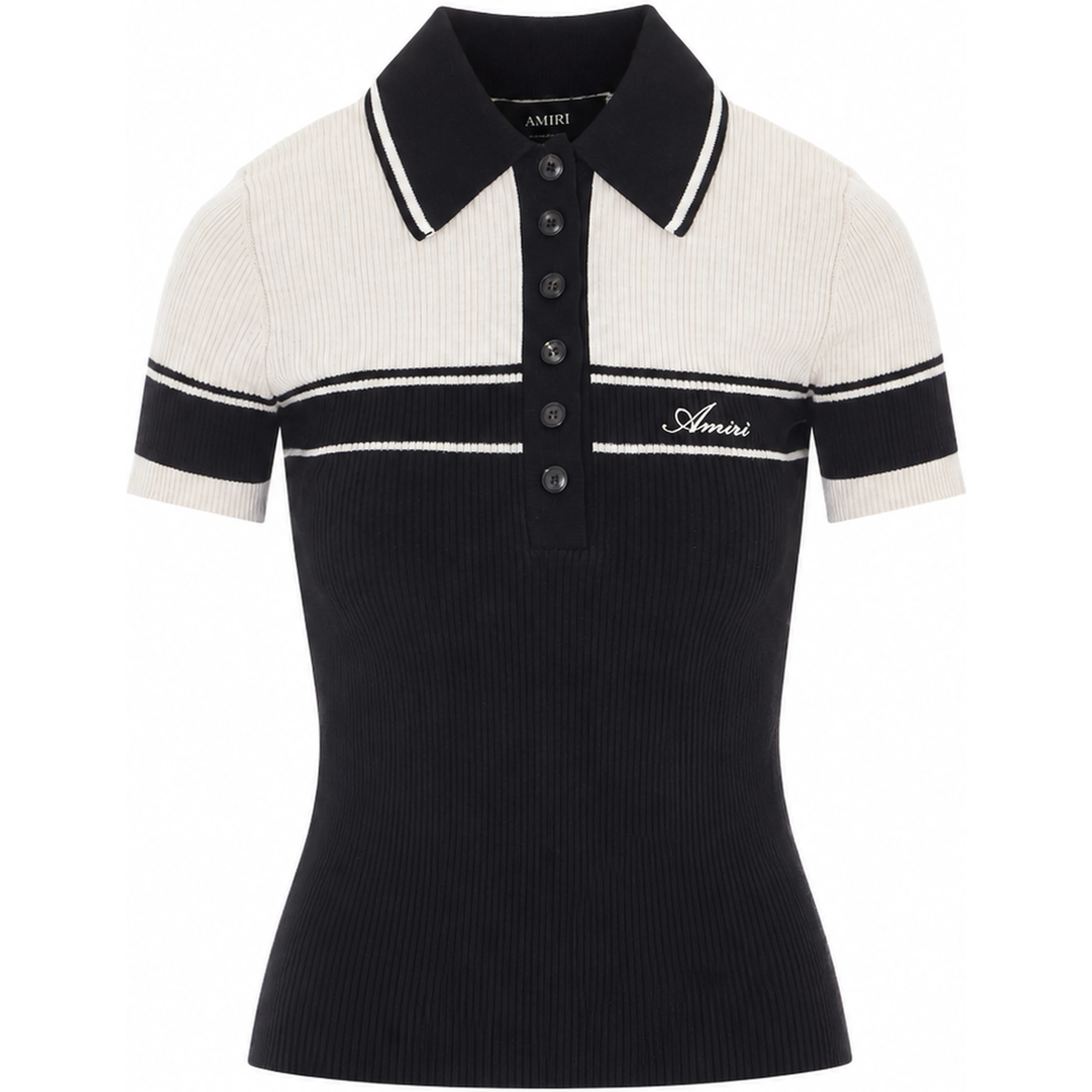 Amiri  T-shirts and Polos Black
