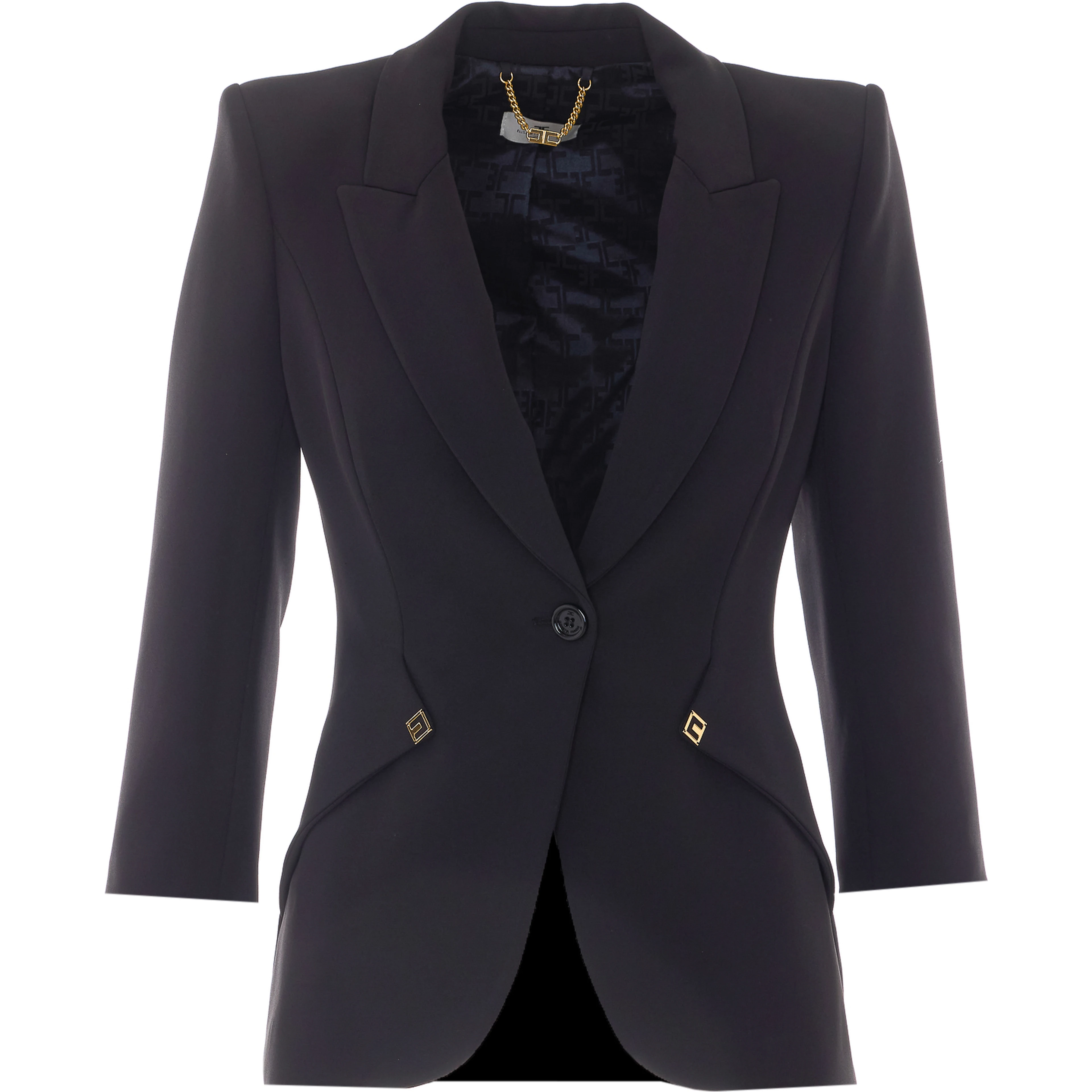 Elisabetta Franchi Jackets Black