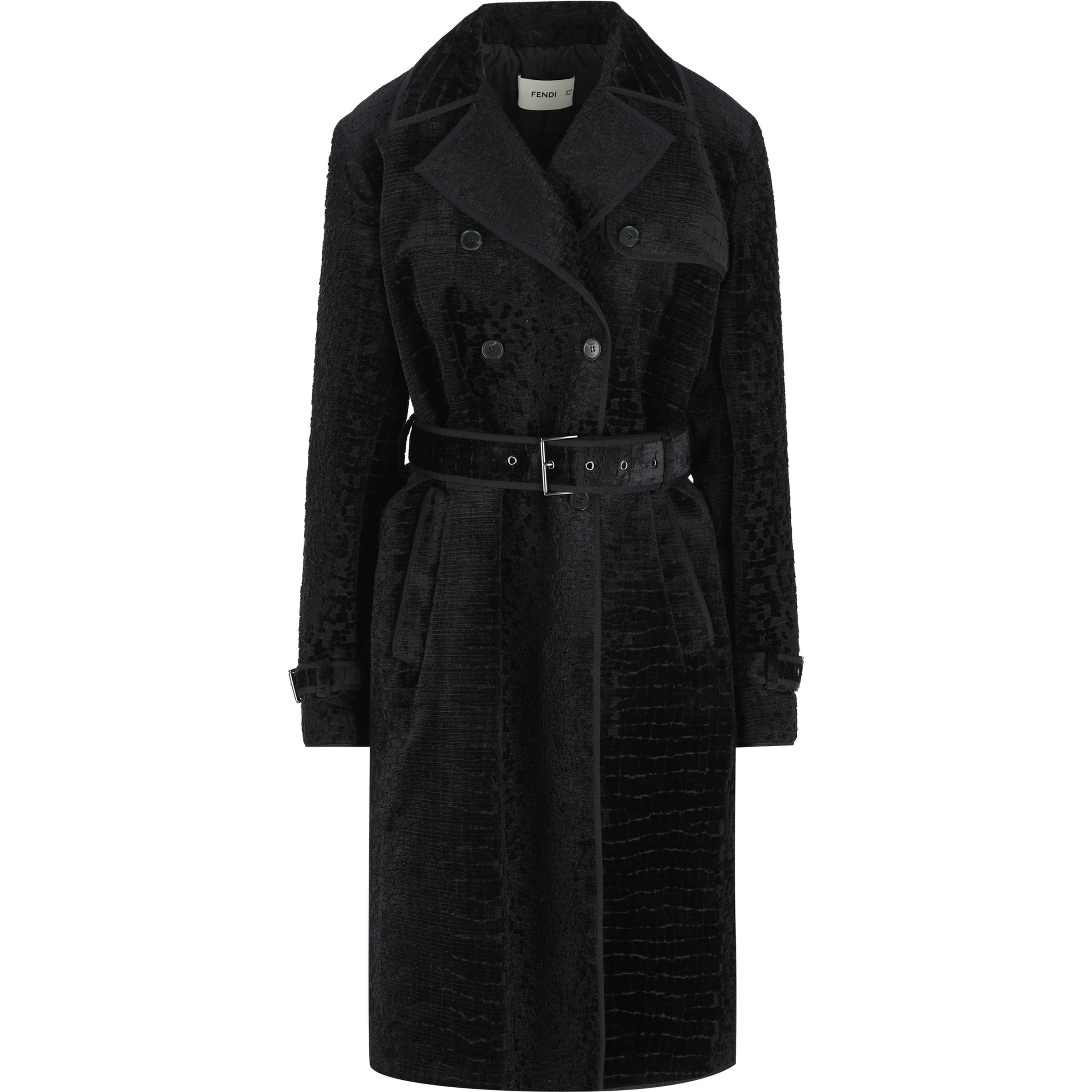 Fendi Coats Black